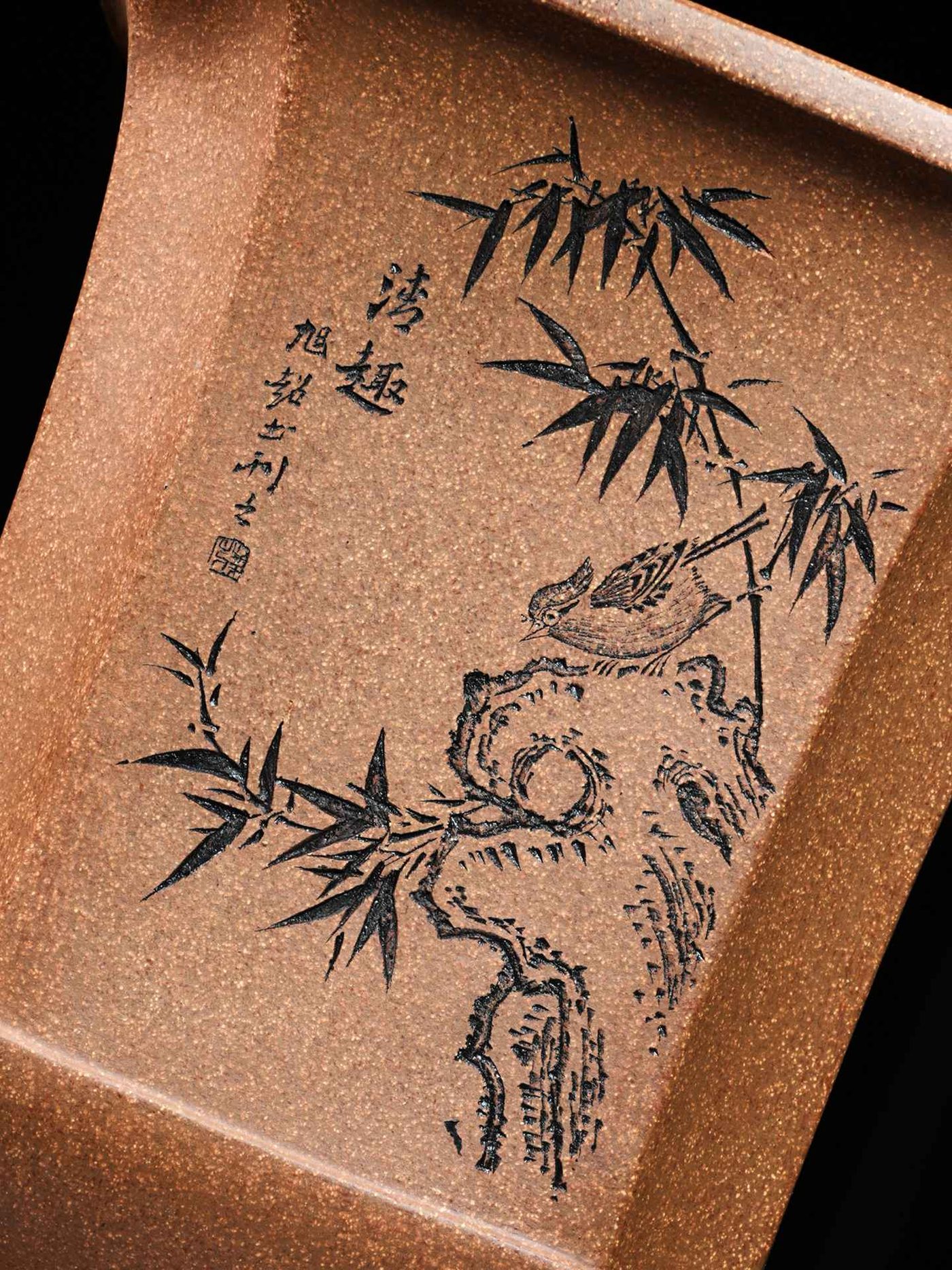 八面玲珑金钟 · 紫砂花盆 实拍角度11