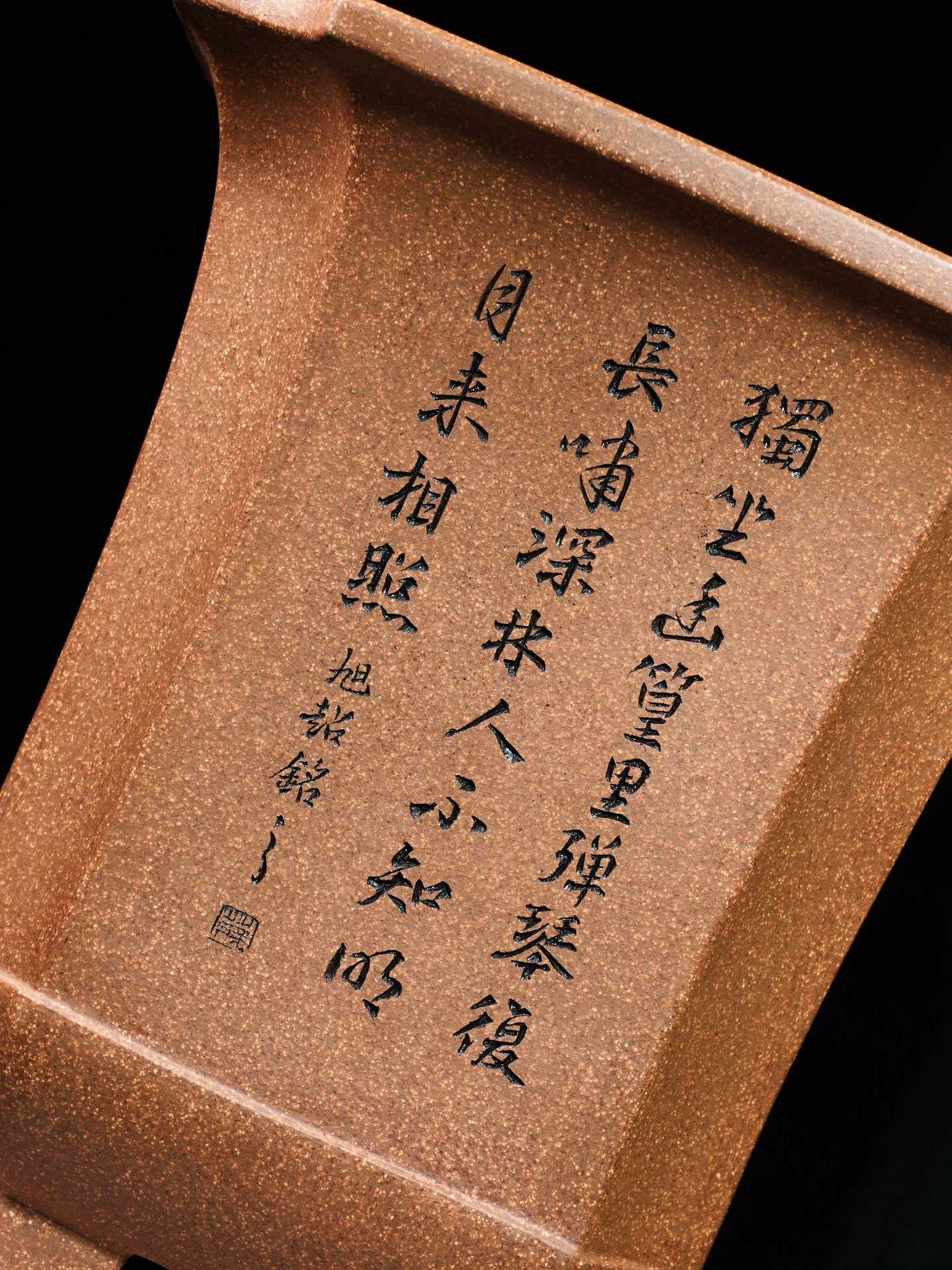 八面玲珑金钟 · 紫砂花盆 实拍角度12