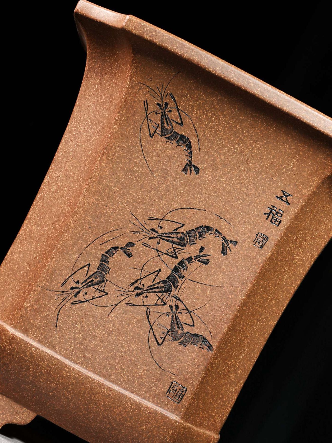 八面玲珑金钟 · 紫砂花盆 实拍角度14