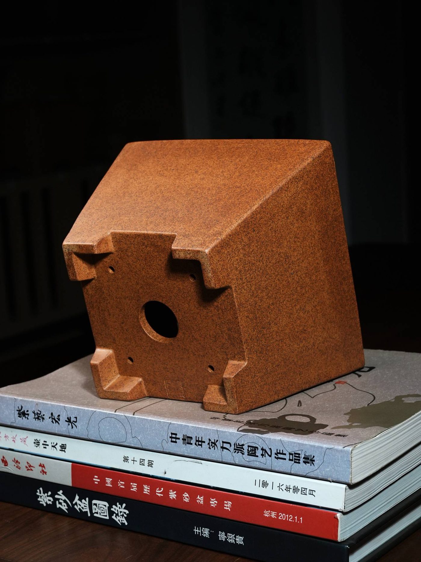 四方斗型盆 · 紫砂花盆 实拍角度5