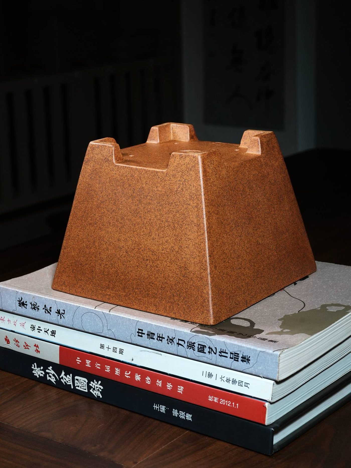 四方斗型盆 · 紫砂花盆 实拍角度6